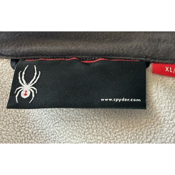 Spyder Mens Jacket Size XL/TG Gray Outdoors Hiking Casual Street Core Athletic - Picture 12 of 16